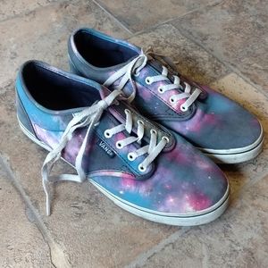 Vans Galaxy tie dye shoe size 6
